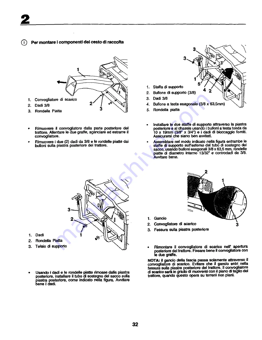 Rally RE145HCRD Instruction Manual Download Page 32