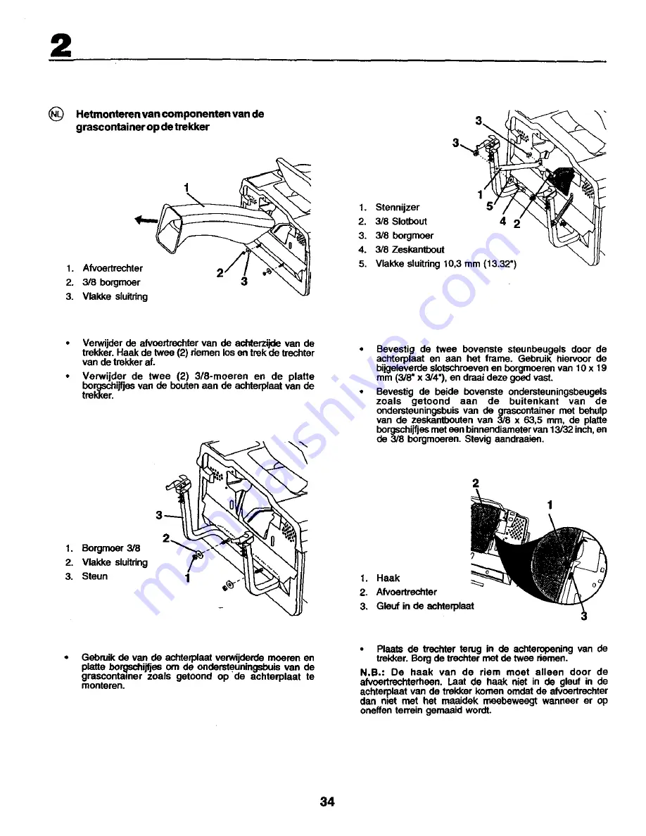 Rally RE145HCRD Instruction Manual Download Page 34