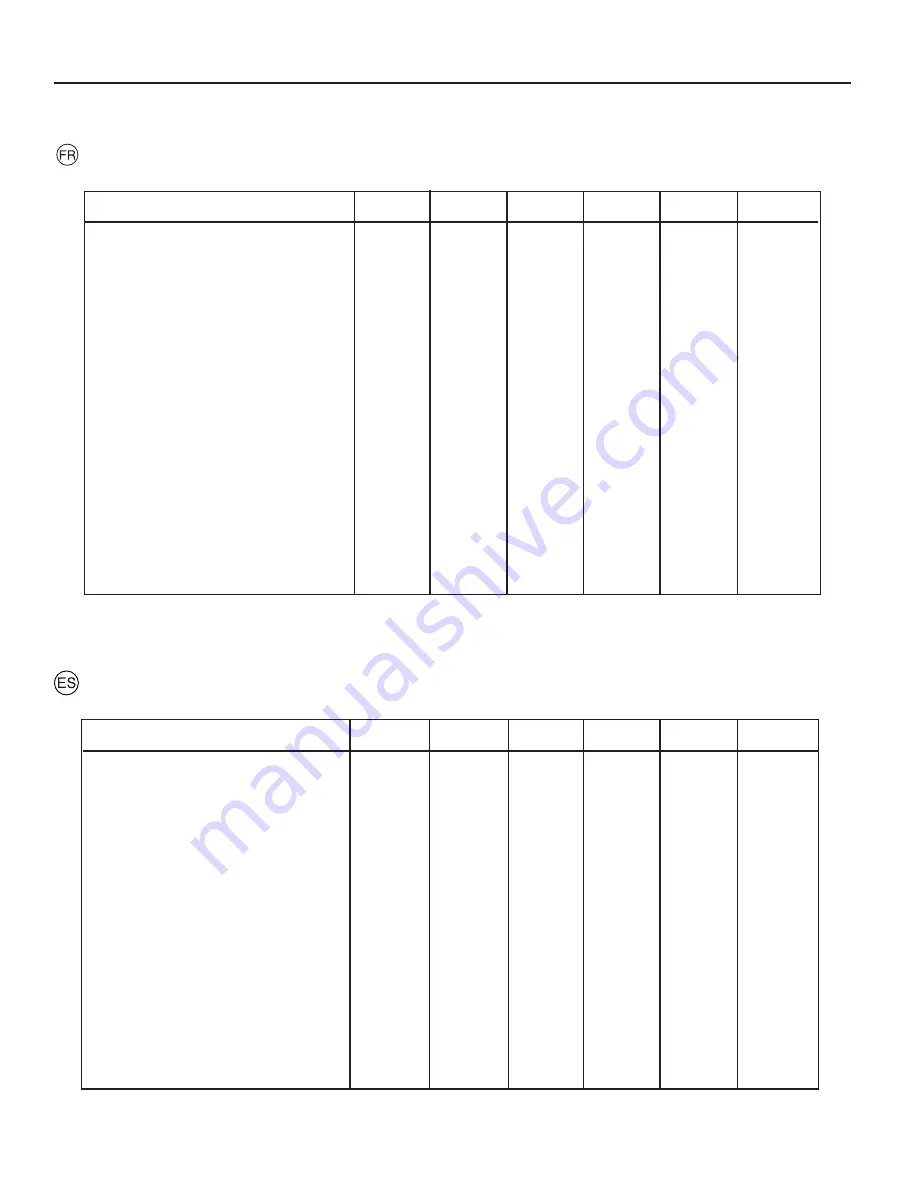 Rally RE20H122 Instruction Manual Download Page 60