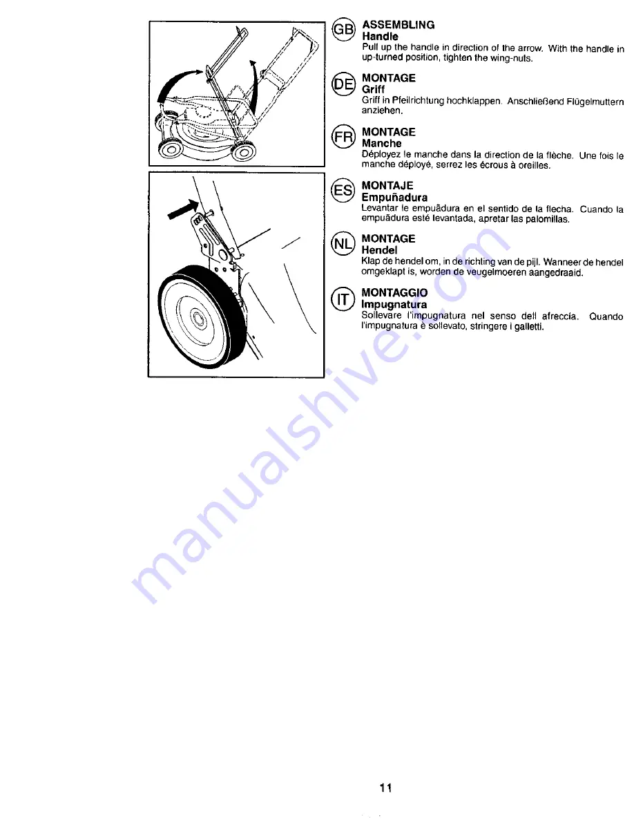 Rally RE621C Instruction Manual Download Page 11