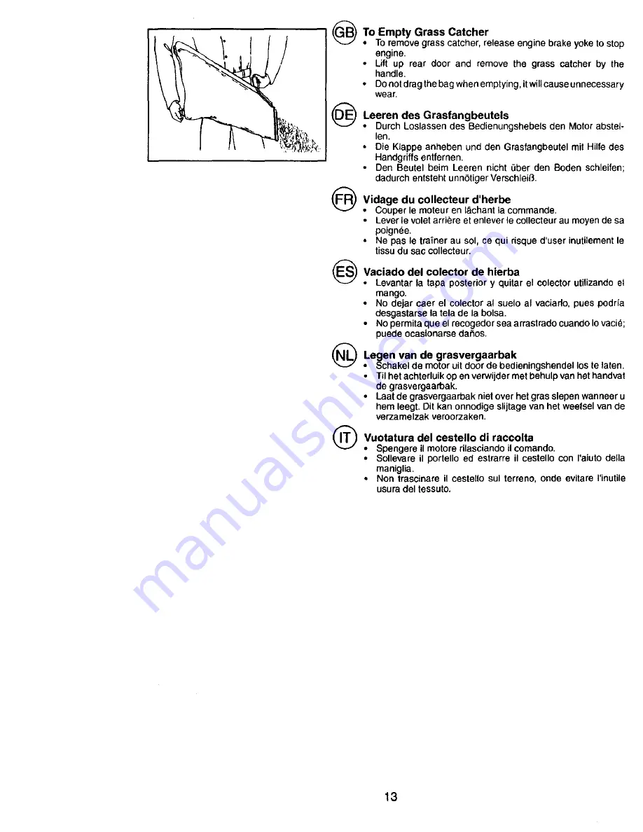 Rally RE621C Instruction Manual Download Page 13