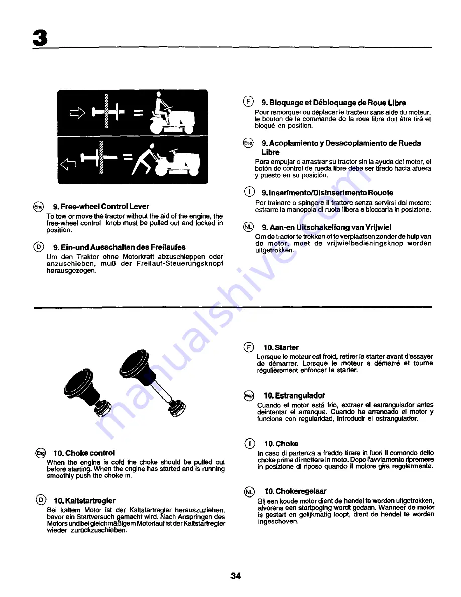 Rally RZ145H42 Instruction Manual Download Page 34