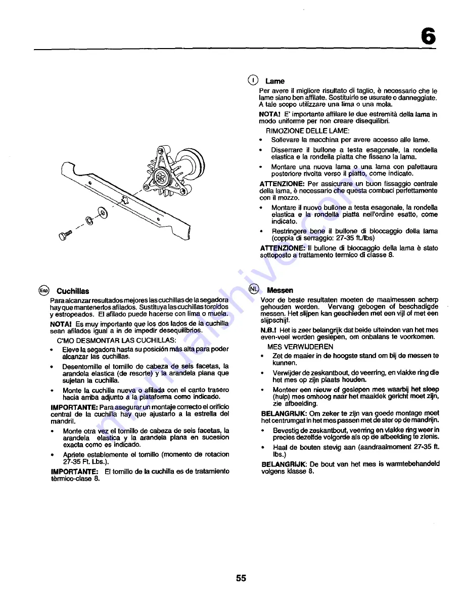 Rally RZ145H42 Instruction Manual Download Page 55