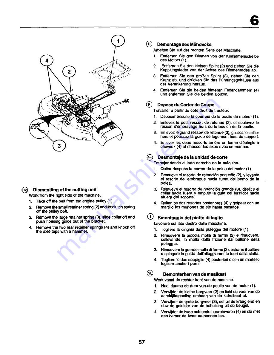 Rally RZ145H42 Instruction Manual Download Page 57