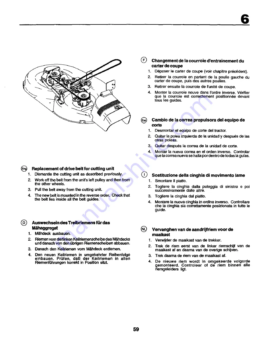 Rally RZ145H42 Instruction Manual Download Page 59