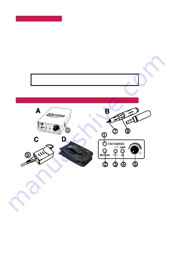 RAM PRODUCTS Mystisa Owner'S Manual Download Page 2