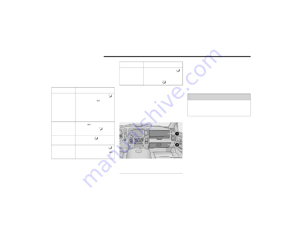 RAM 1500 CLASSIC 2022 Owner'S Manual Download Page 62