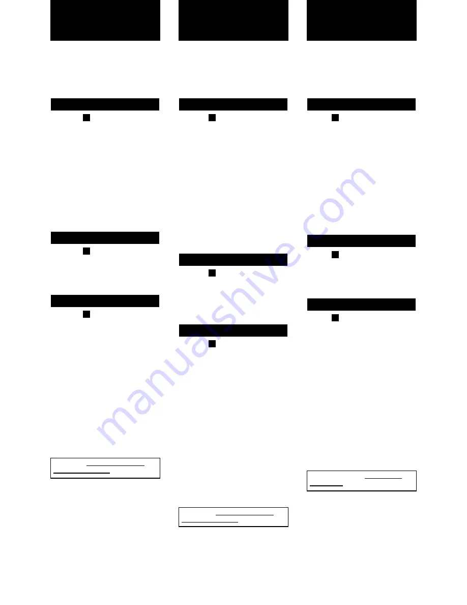 RAM V-6000 Operation Manual Download Page 8