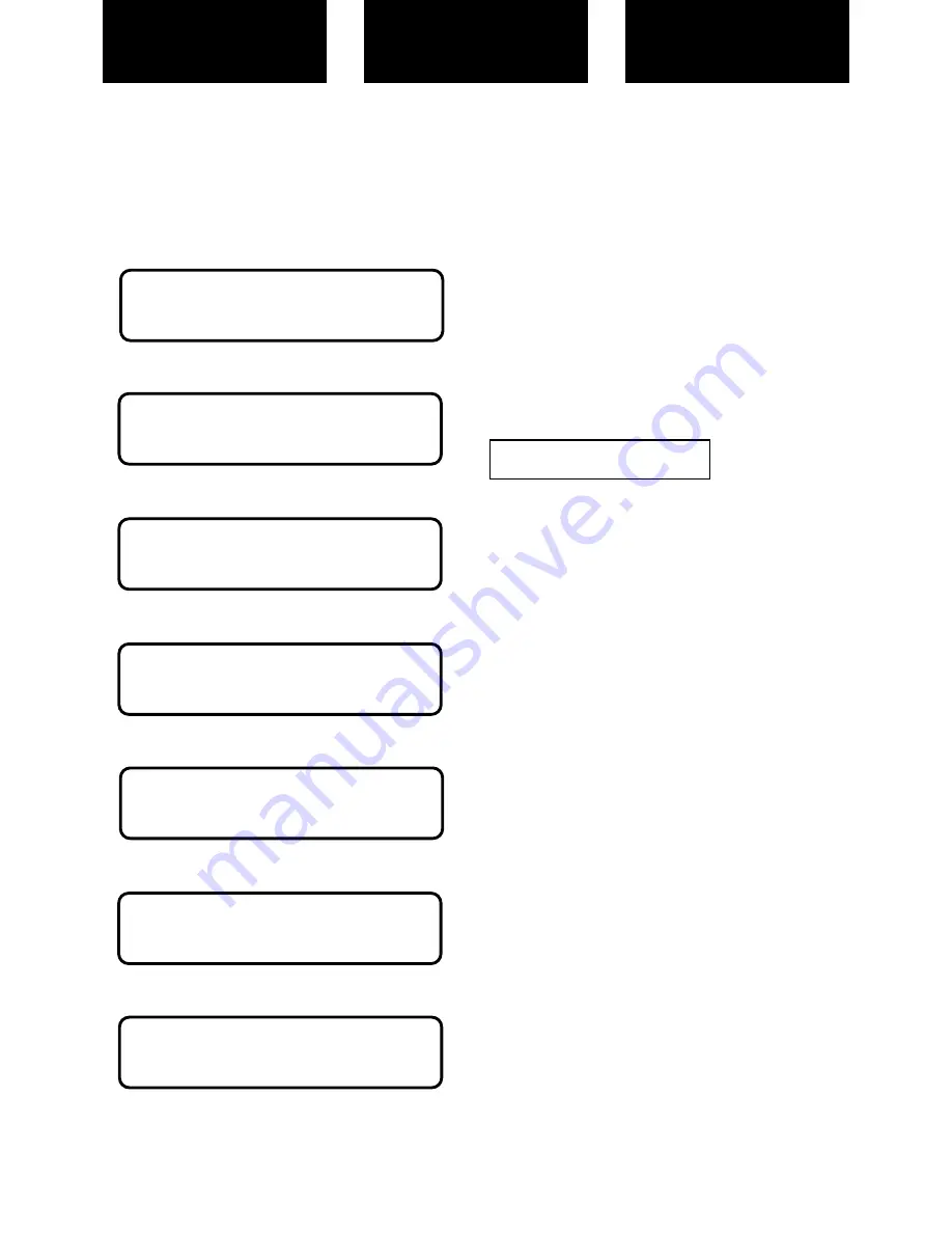 RAM V-6000 Operation Manual Download Page 12