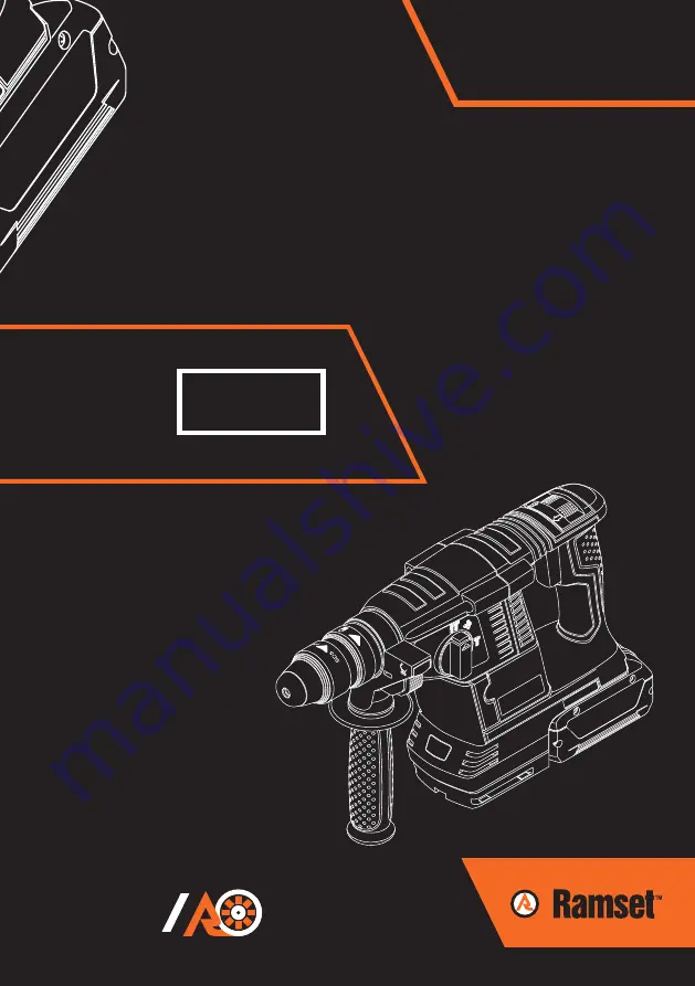 RAMSET DynaDrill 518 Скачать руководство пользователя страница 1