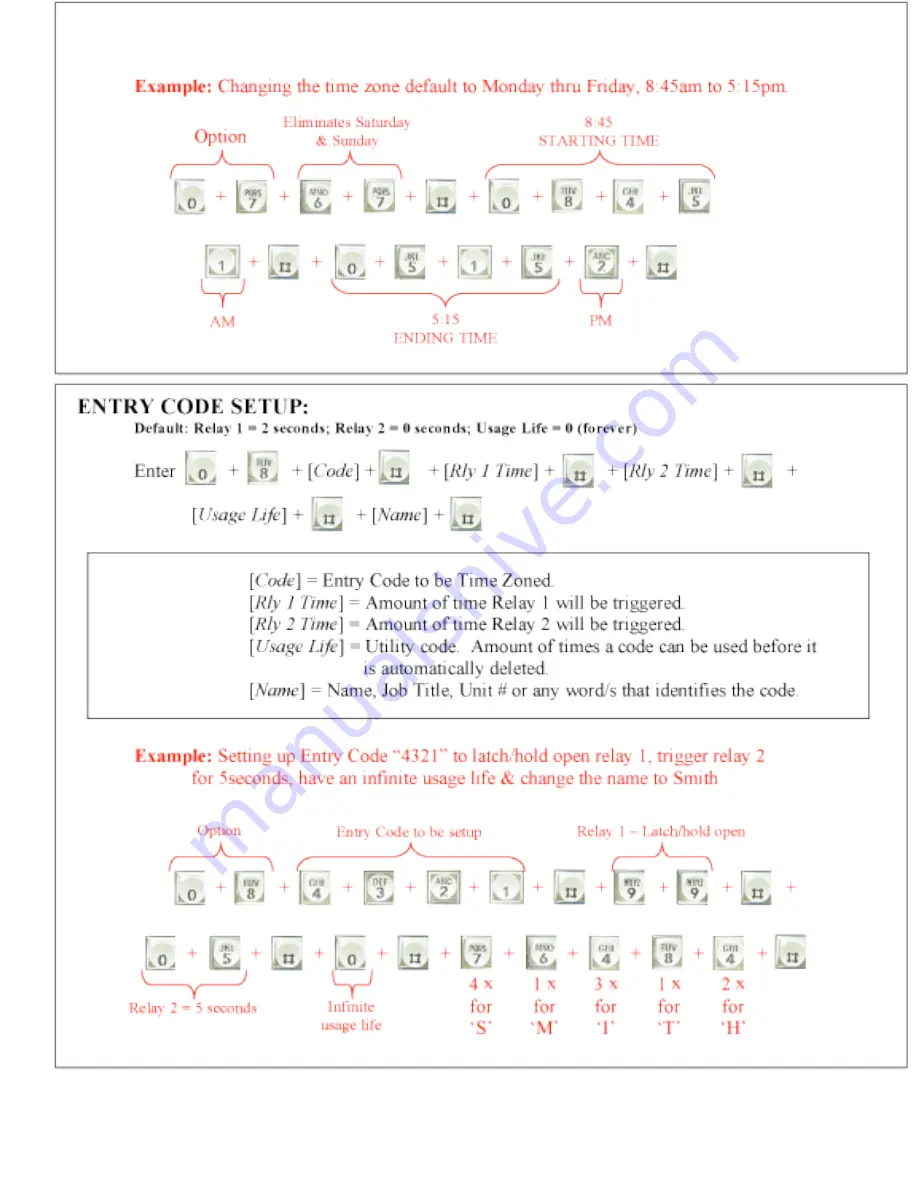 RAMSET LCD-KP Quick Reference Manual Download Page 11