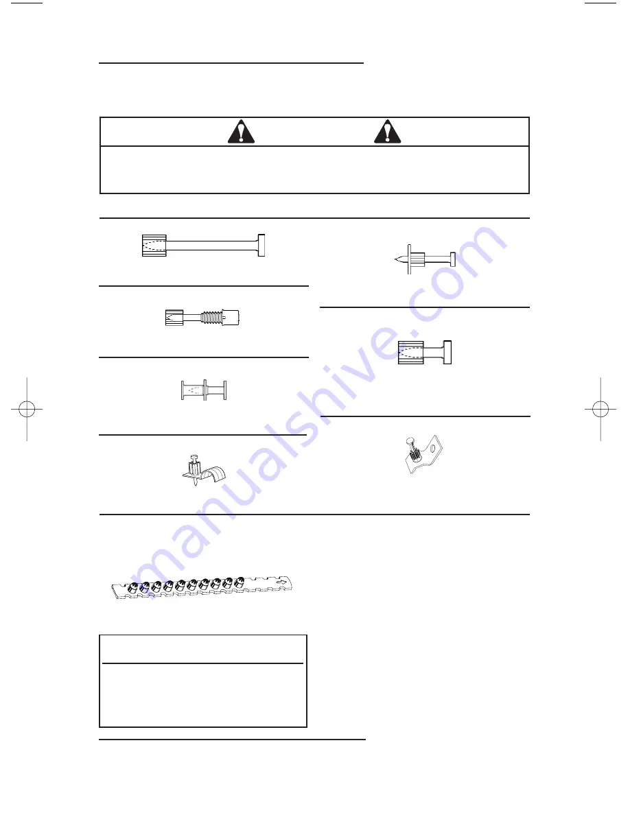 RAMSET SA270 Operator'S Safety & Operating Instruction Manual Download Page 7