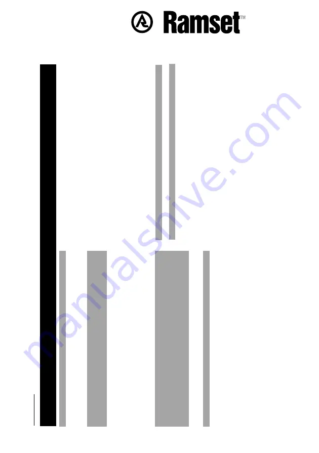 RAMSET Twist Lok TM40 Скачать руководство пользователя страница 28