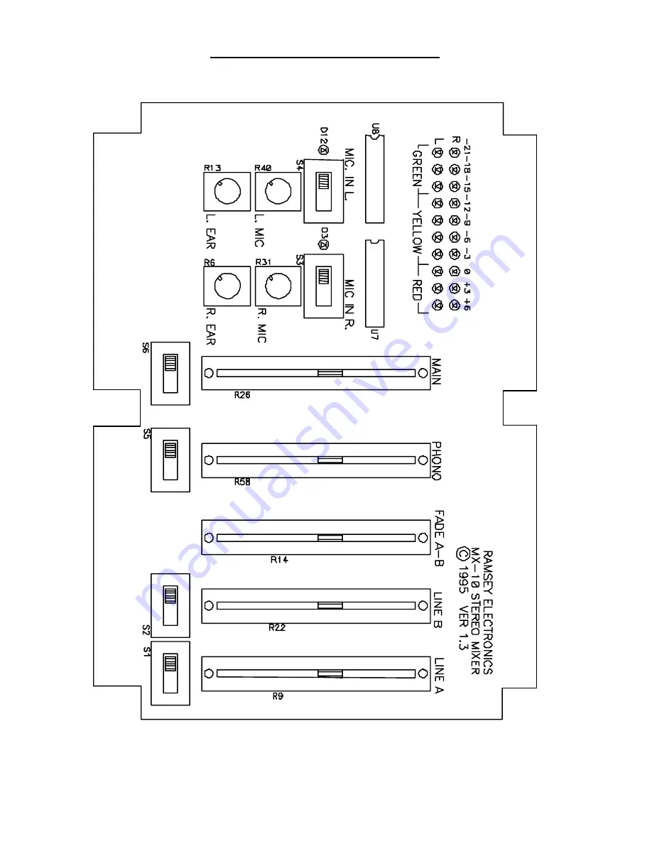 Ramsey Electronics MX10 Assembly And Instruction Manual Download Page 28