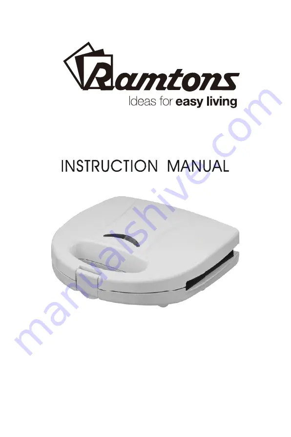 RAMTONS RM/318 Instruction Manual Download Page 1