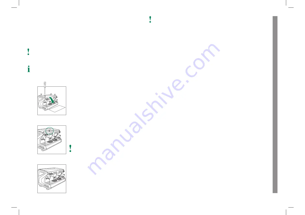 Rancilio CLASSE 5 2GR User Manual Download Page 25