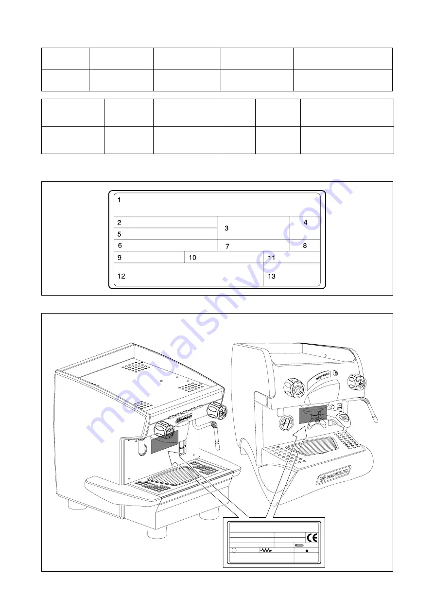 Rancilio EPOCA 1 E Original Instructions Manual Download Page 7