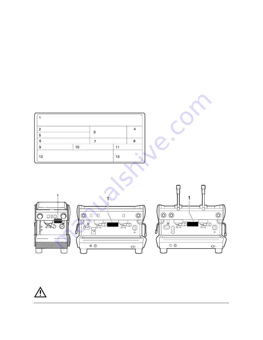 Rancilio MIDI Use And Maintenance Download Page 72