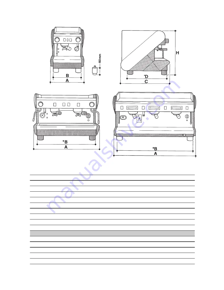 Rancilio MIDI Скачать руководство пользователя страница 100