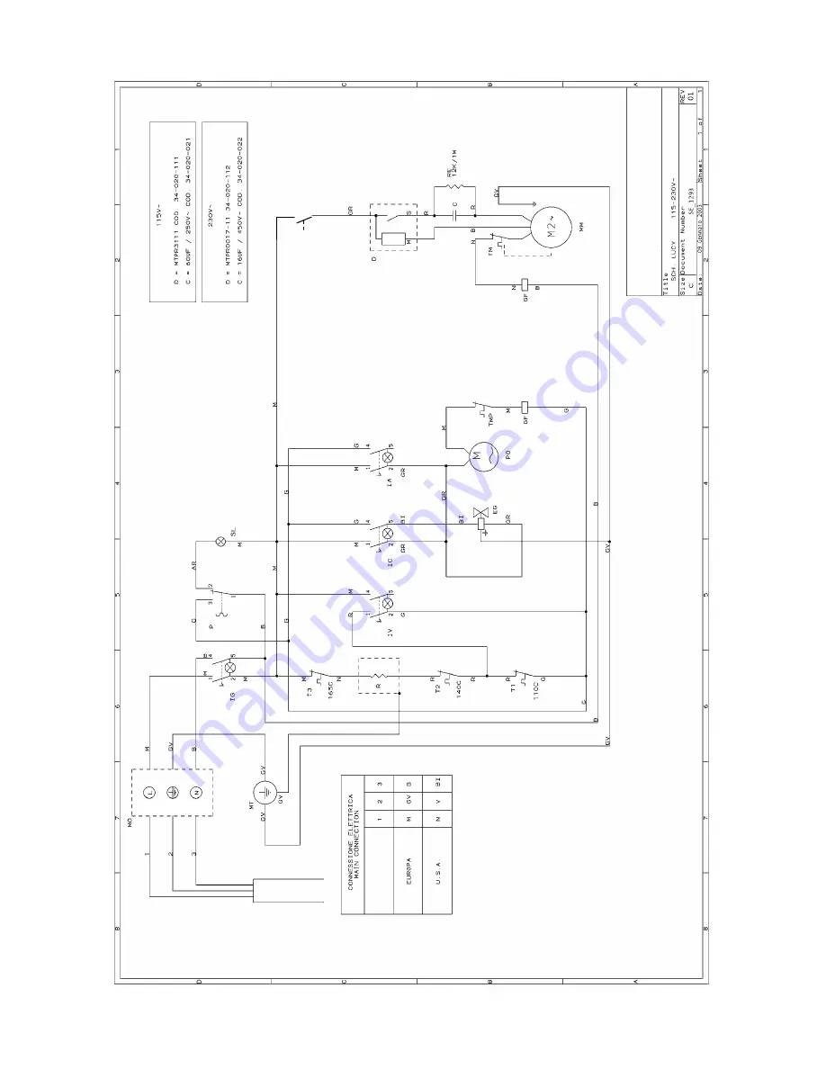 Rancilio MISS LUCY Use And Maintenance Download Page 58