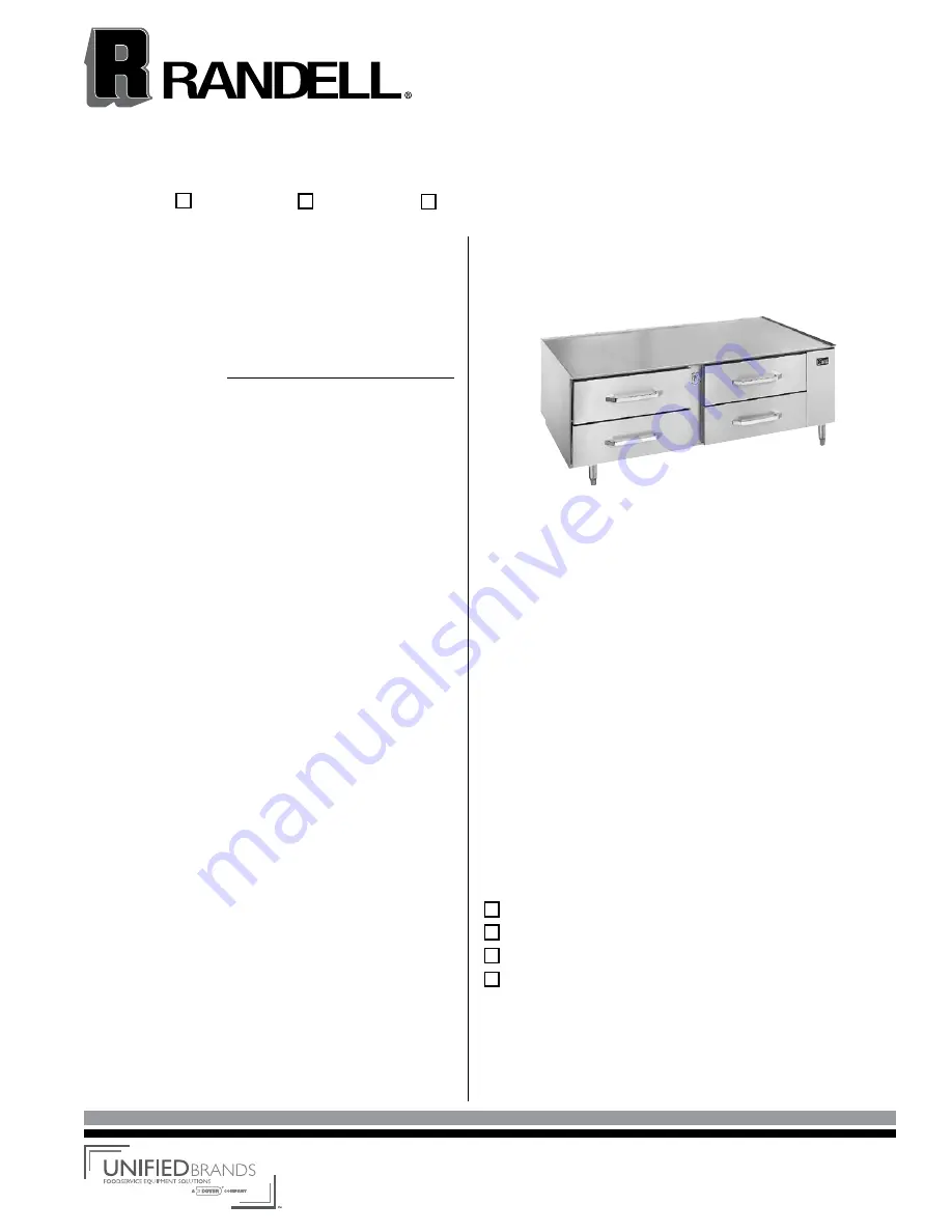 Randell 20048SC Скачать руководство пользователя страница 7