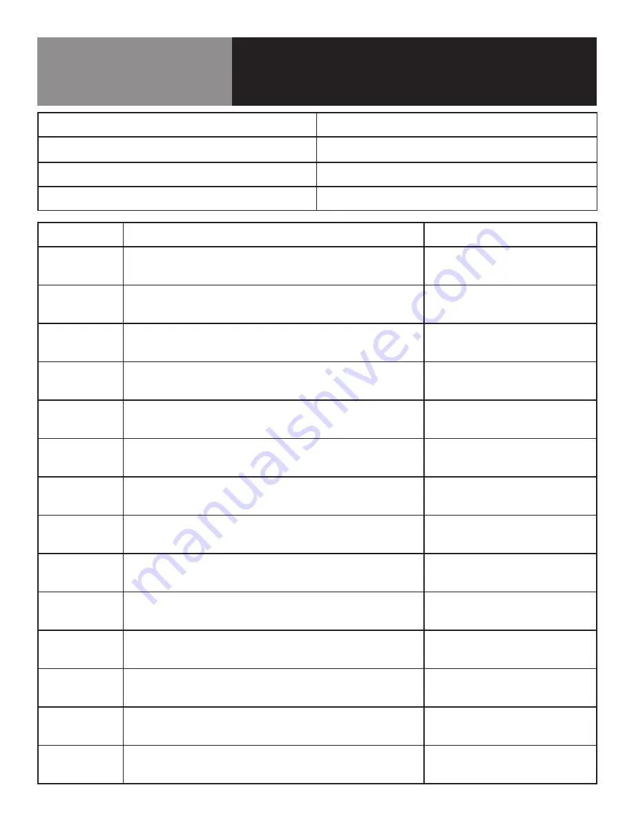 Randell FX-1A-290 Operator'S Manual Download Page 21