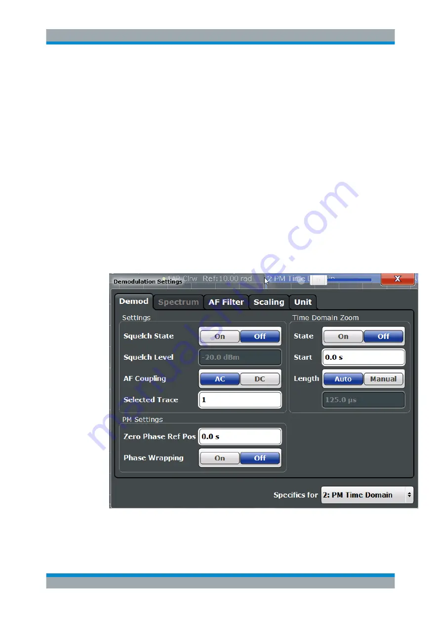 R&S FSW-K7 User Manual Download Page 110