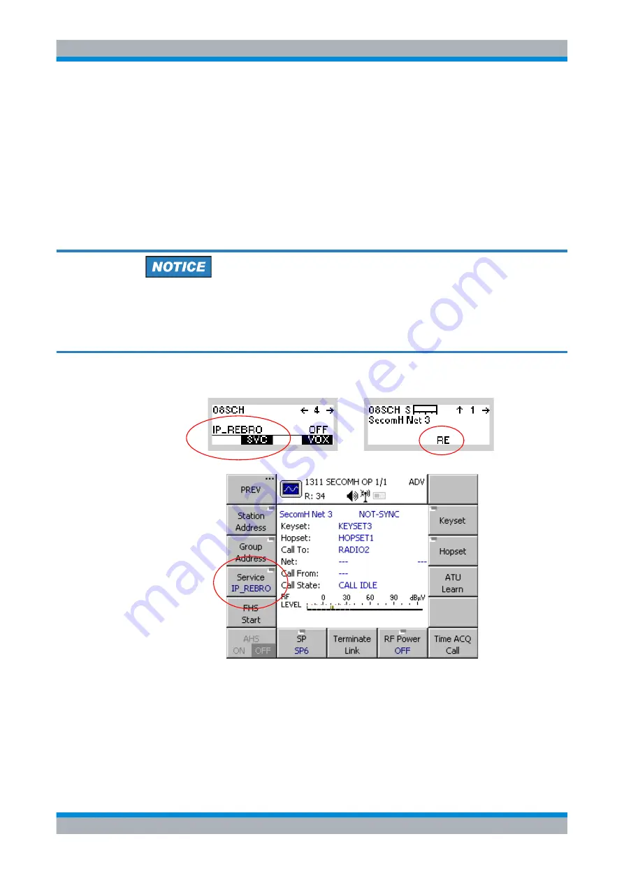 R&S M3SR 4100 Series Operating Manual Download Page 598