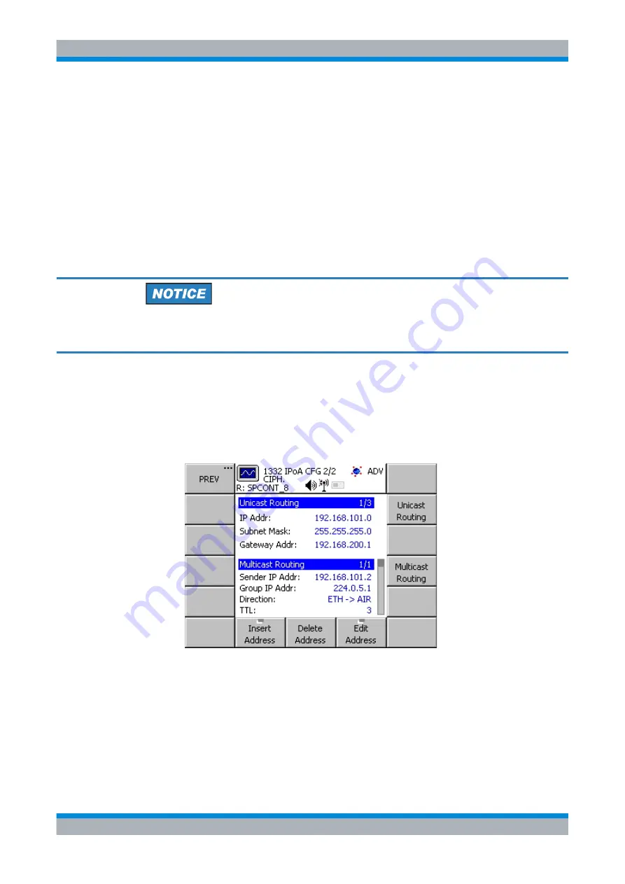 R&S M3SR 4100 Series Operating Manual Download Page 632