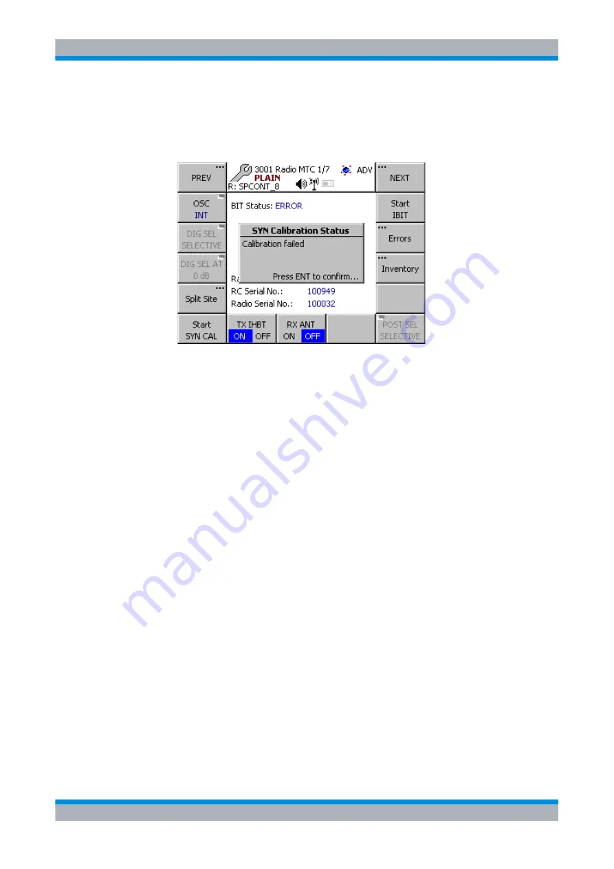 R&S M3SR 4100 Series Operating Manual Download Page 688