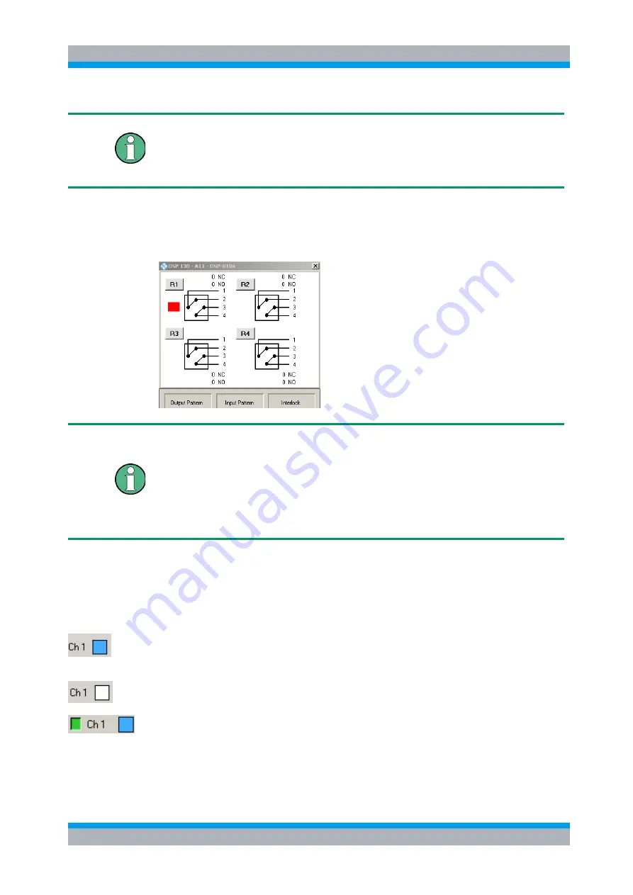 R&S OSP Operating Manual Download Page 66