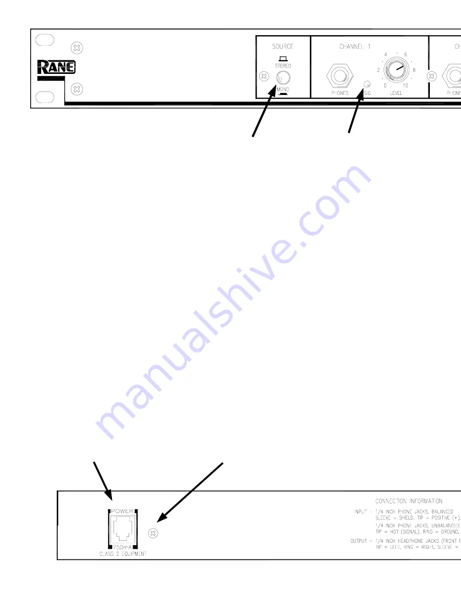 Rane HC 4 Operator'S Manual Download Page 2