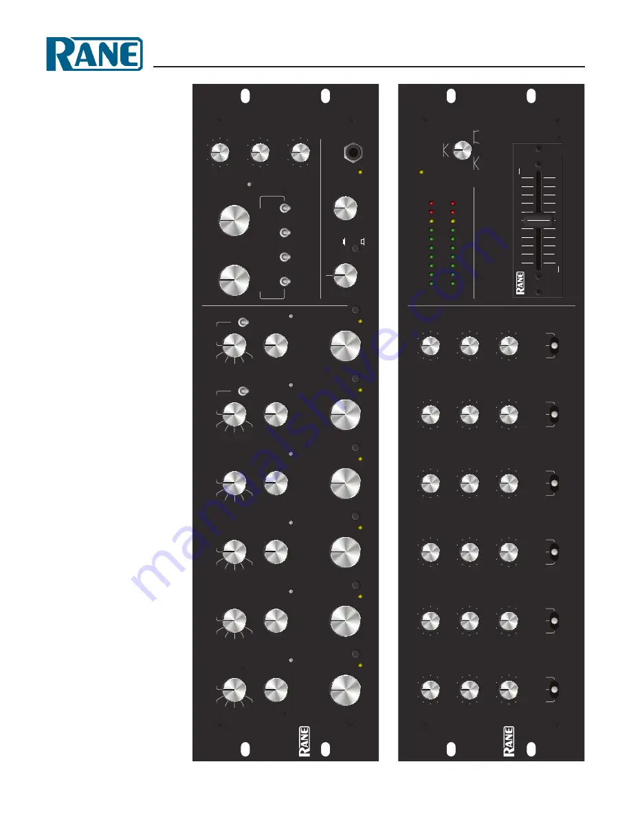 Rane MP 2016S Operator'S Manual Download Page 1