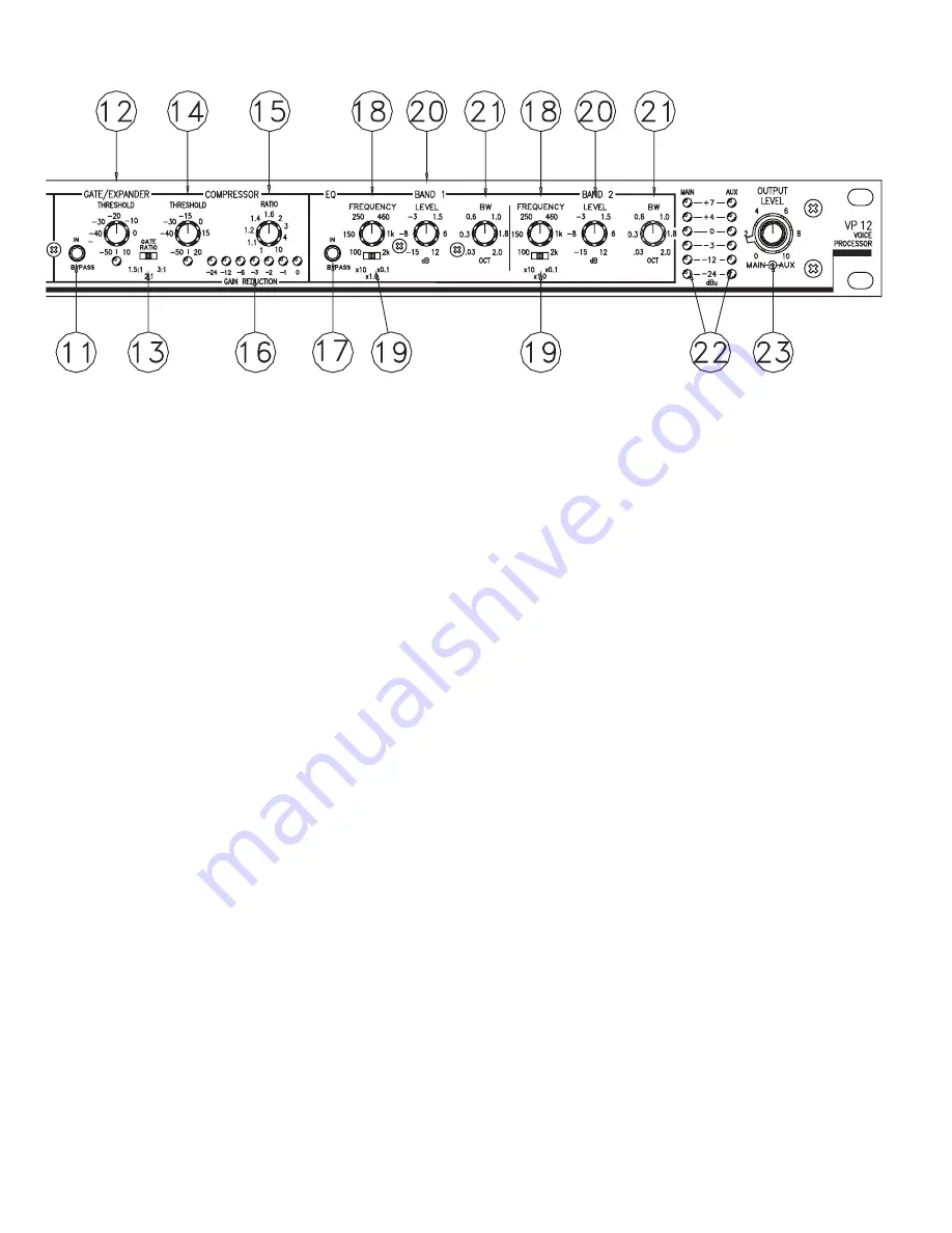 Rane VP 12 Manual Download Page 5