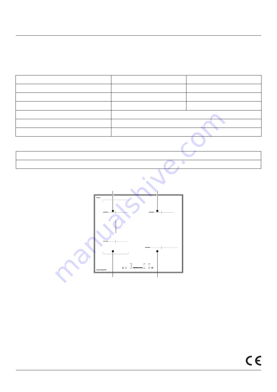 Rangemaster Eclipse 60 User Manual & Installation & Service Instructions Download Page 25