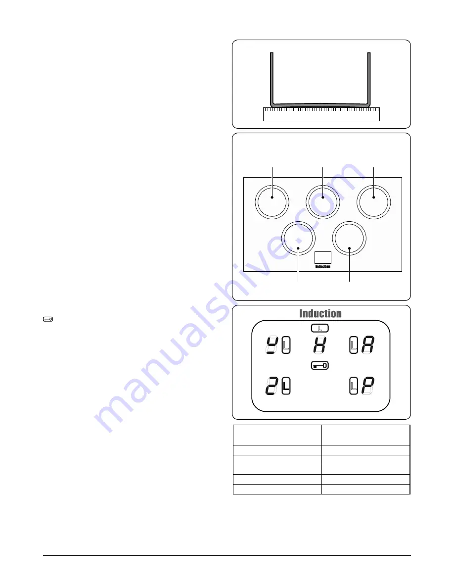 Rangemaster Elise 100 Induction User'S Manual & Installation Instructions Download Page 9