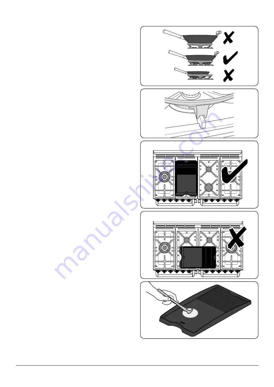 Rangemaster MASTERCHEF XL 110 Dual Fuel User'S Manual & Installation Instructions Download Page 11