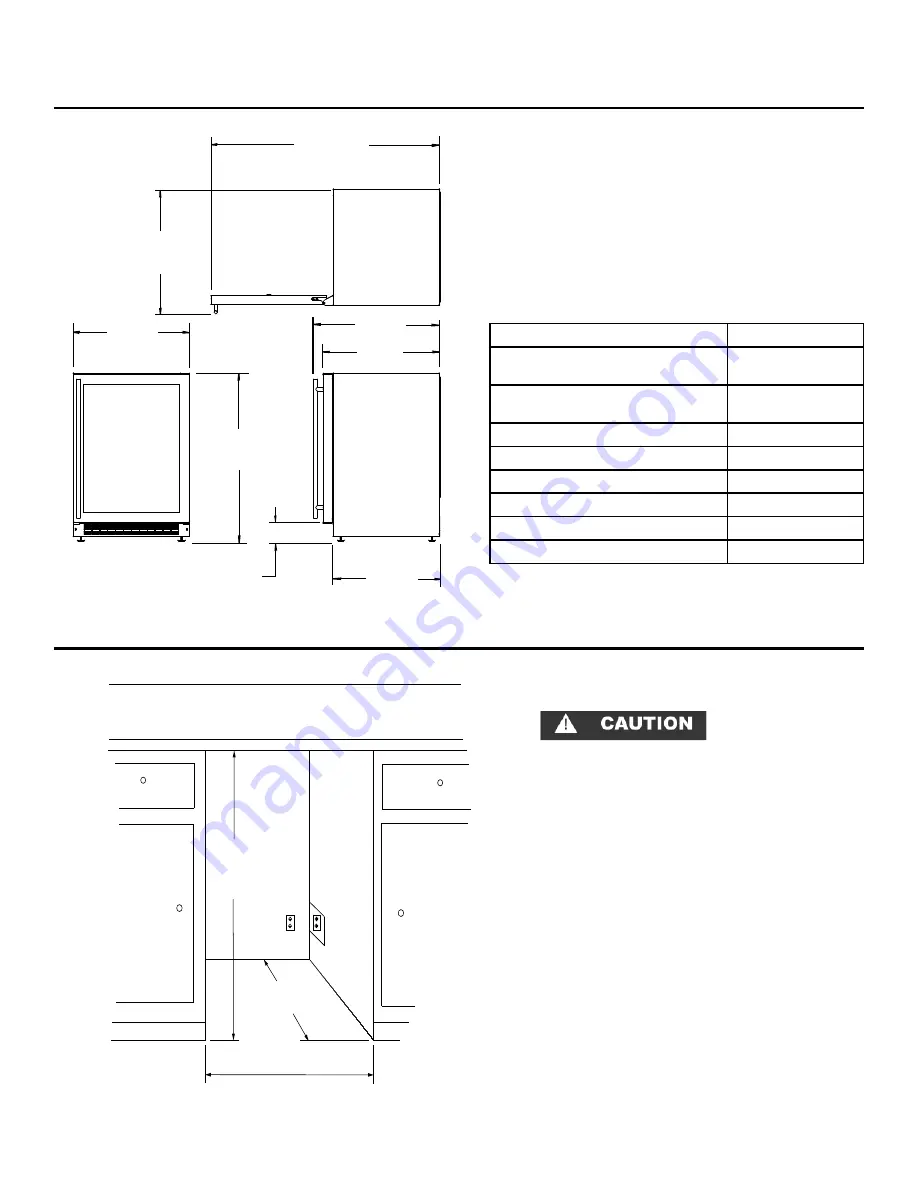 Rangemaster RDZ60 Installation, Operation And Maintenance Instructions Download Page 9