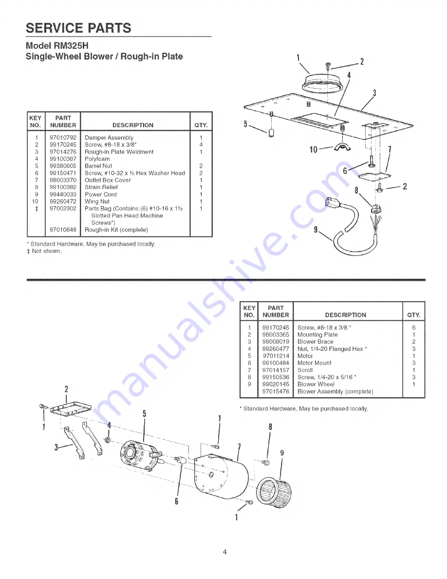 Rangemaster RM326H Installation Manual Download Page 4