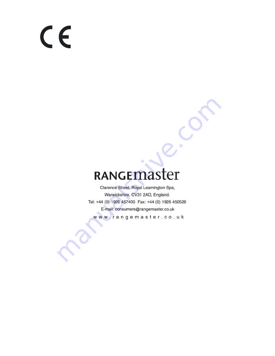 Rangemaster RMG2H60SS Скачать руководство пользователя страница 16