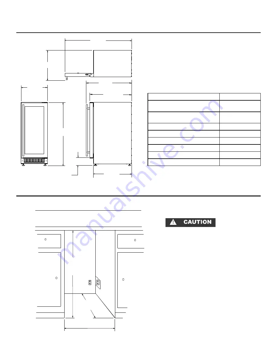 Rangemaster RWS38 Installation, Operation And Maintenance Instructions Download Page 8