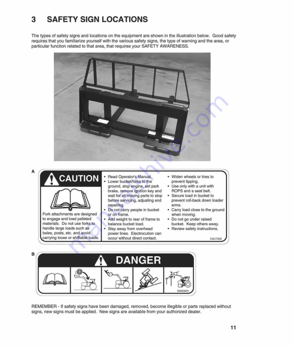 Rankin JLF-2242 Operator'S / Parts Book Download Page 15