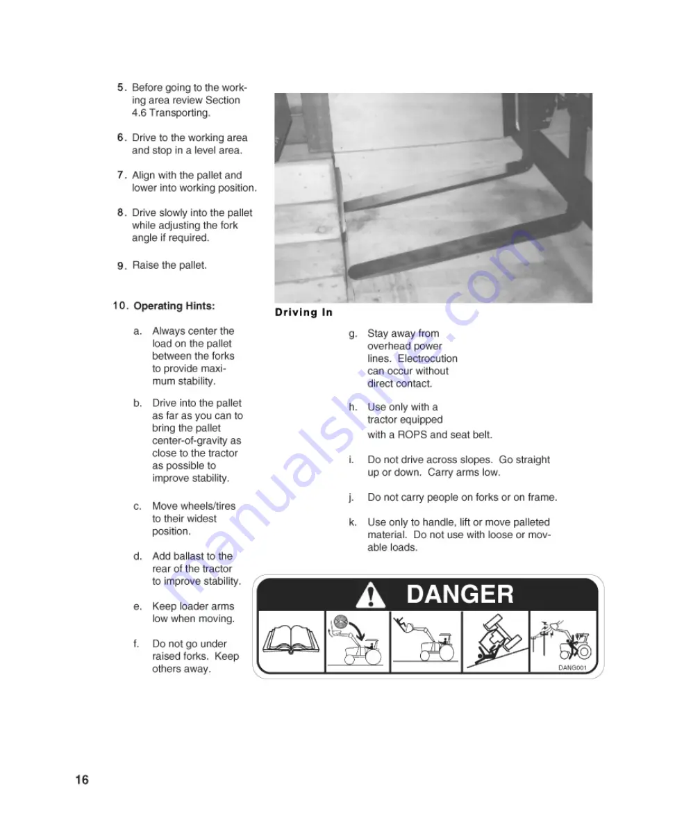 Rankin JLF-2242 Operator'S / Parts Book Download Page 20