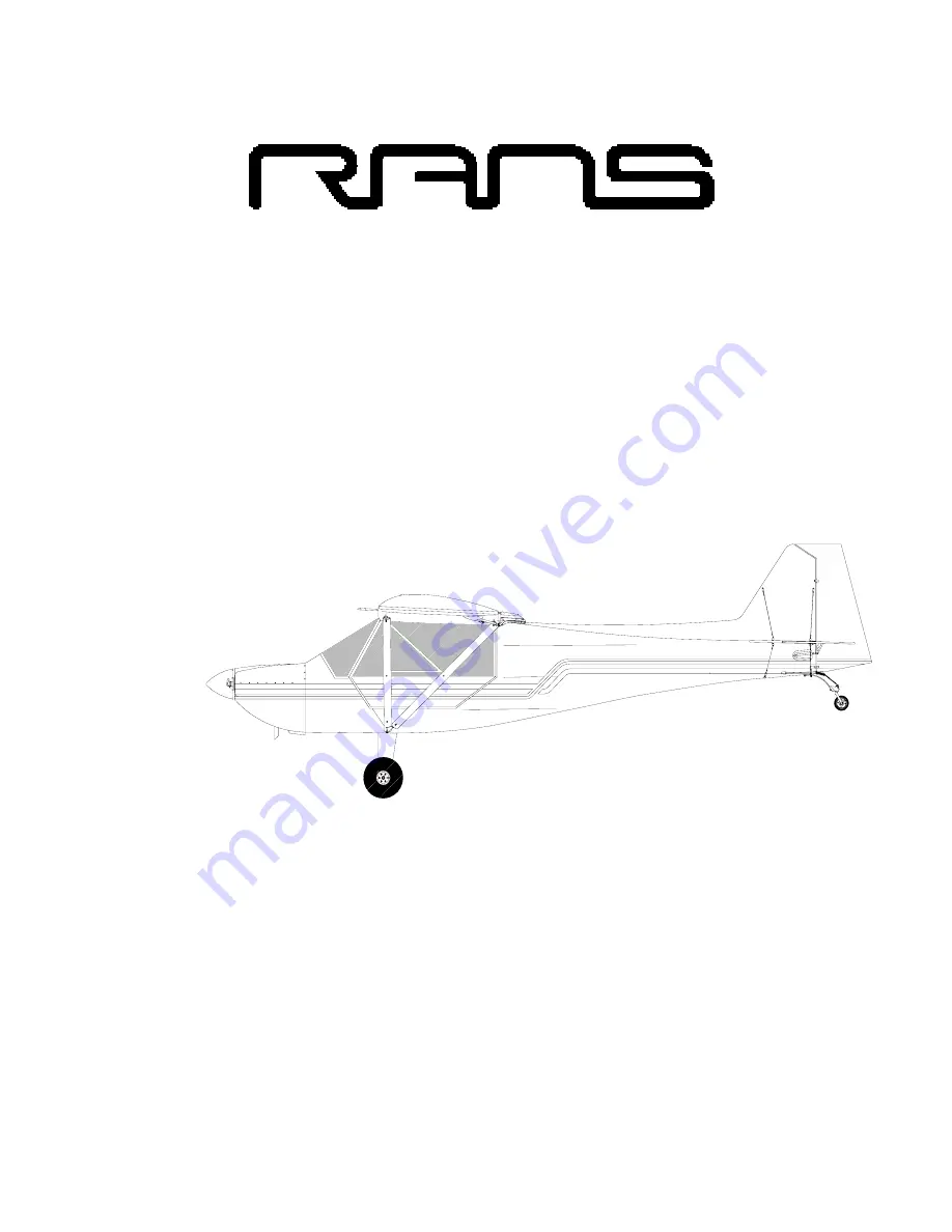 Rans S-7LS Courier Pilot Operating Handbook Download Page 1