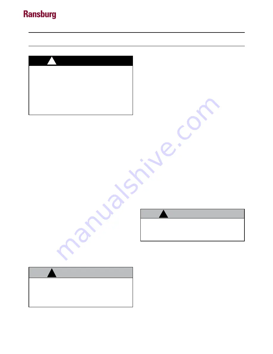 Ransburg Vector AA90 Cascade Service Manual Download Page 22