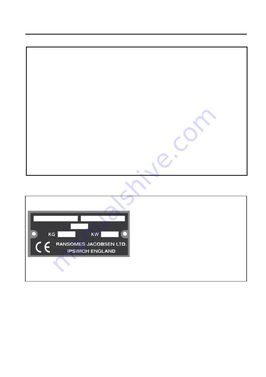 Ransomes 51 Marquis Maintenance And Parts Manual Download Page 53