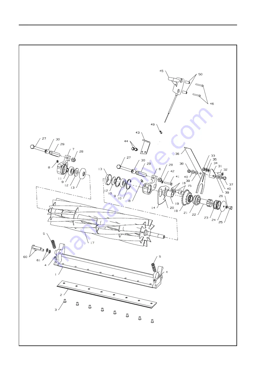 Ransomes 51 Marquis Maintenance And Parts Manual Download Page 96