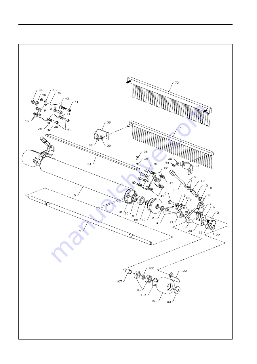 Ransomes 51 Marquis Maintenance And Parts Manual Download Page 110