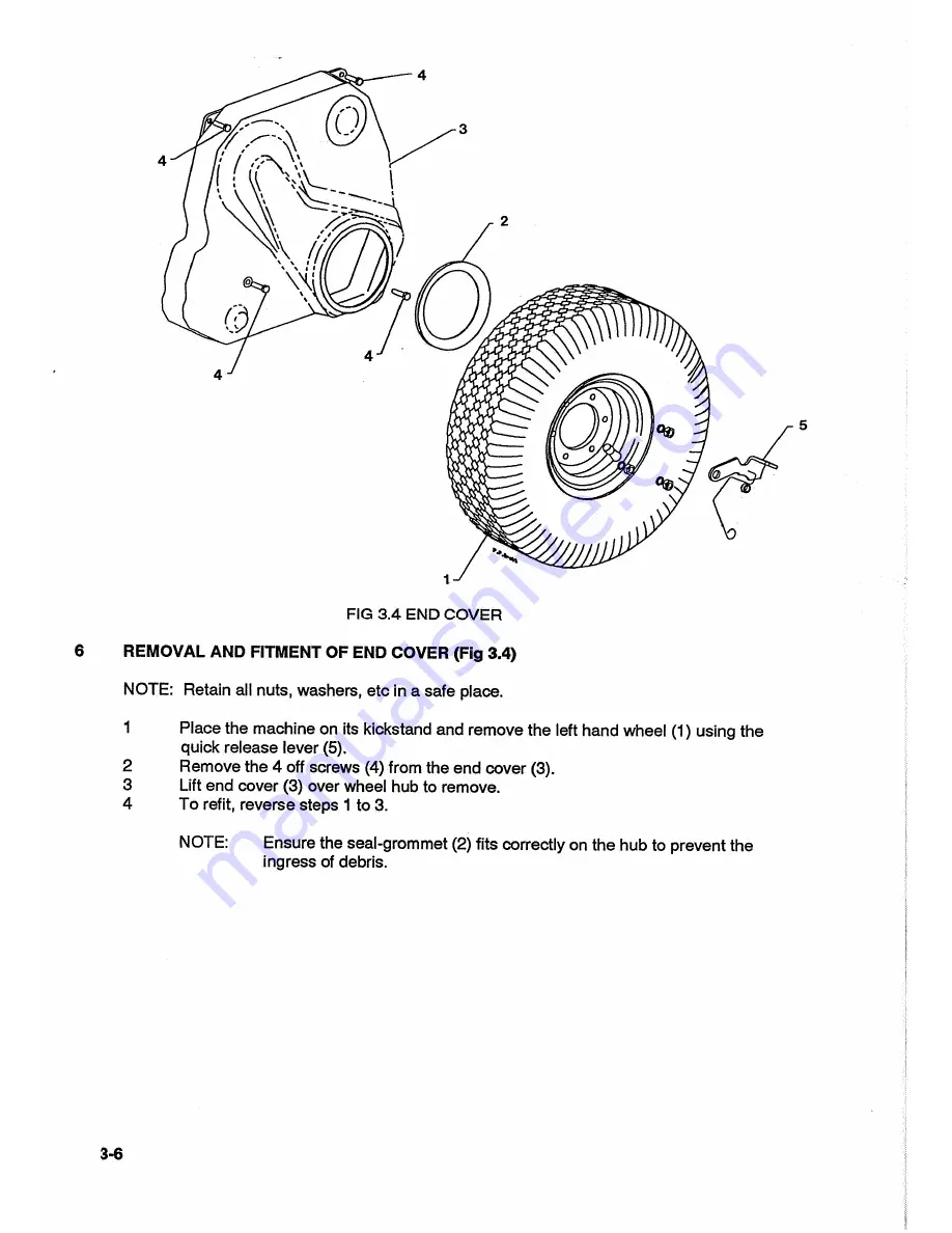 Ransomes greens super 50(20) Service And Repair Manual Download Page 38