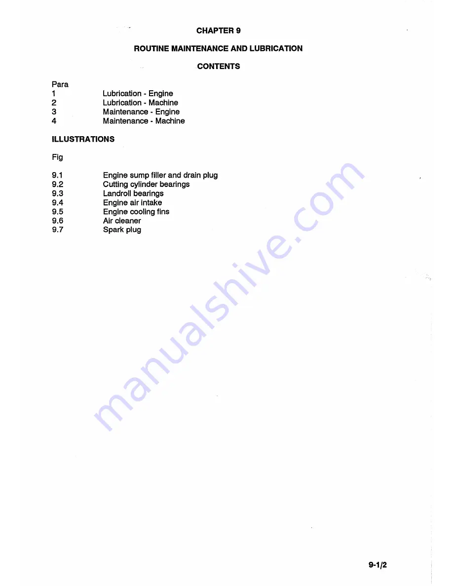 Ransomes greens super 50(20) Service And Repair Manual Download Page 87